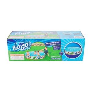 H2O GO! Dinosaur Play Pool - Blue